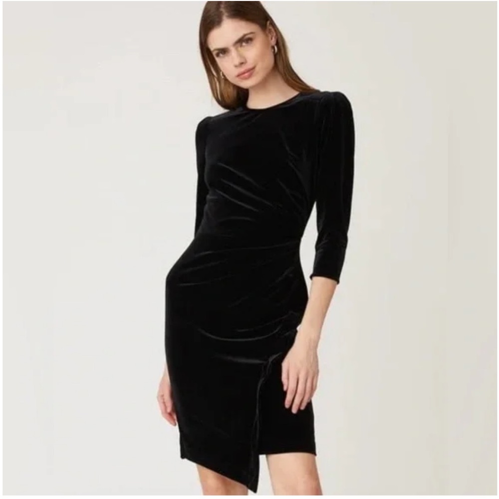 NWT Shoshanna Ralph Dress in Black 0